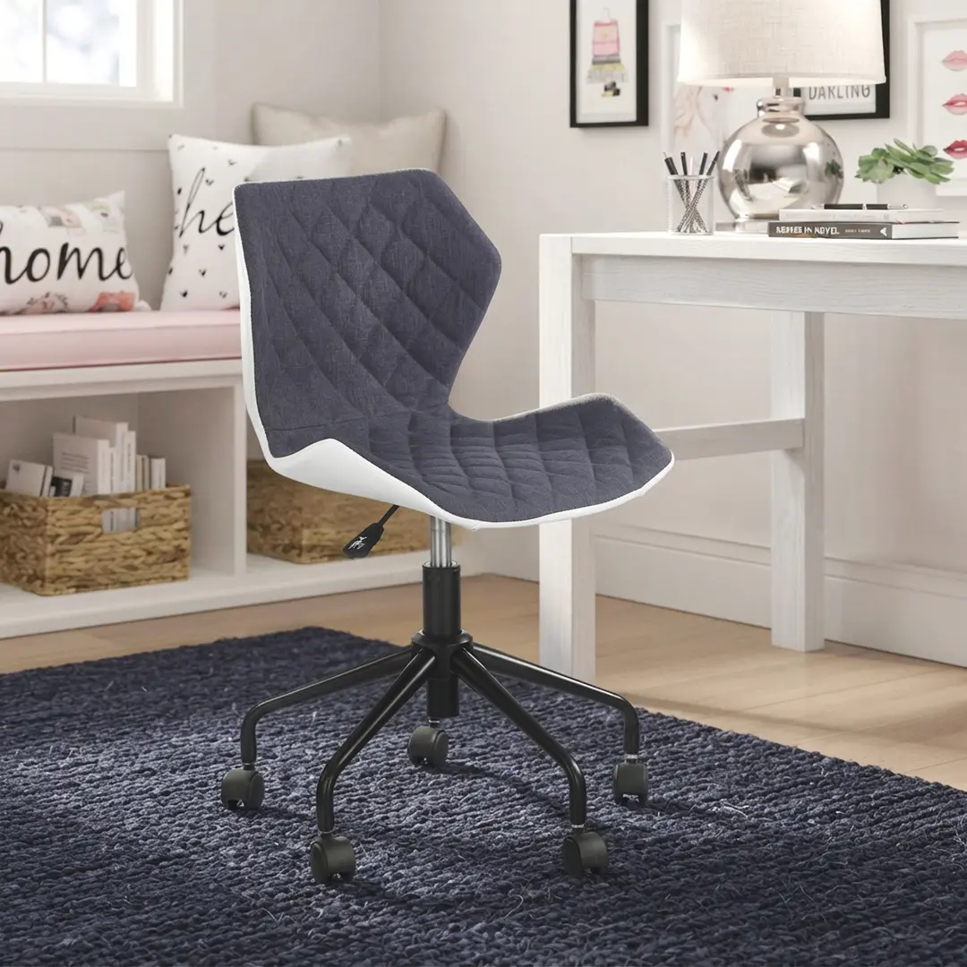 Fotoliu Halmar Matrix (White/Gray)
