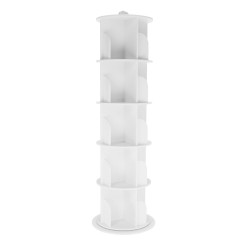 Стеллаж вращающийся Tempo Kondela Erion Typ 2 (White) Thumb