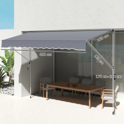 Copertina Outsunny 840-183V01CG (Dark Grey) Thumb
