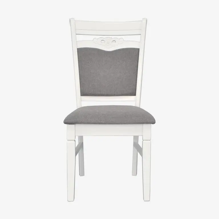Комплект стол + 6 стульев Evelin HV-33V + HV-3167 NV-10WP (White/Grey) - 10