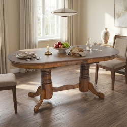 Стол раскладной Evelin HV-31N (Burnish Oak)