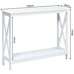 Masa auxiliara Costway HW65761WH (White) Thumb