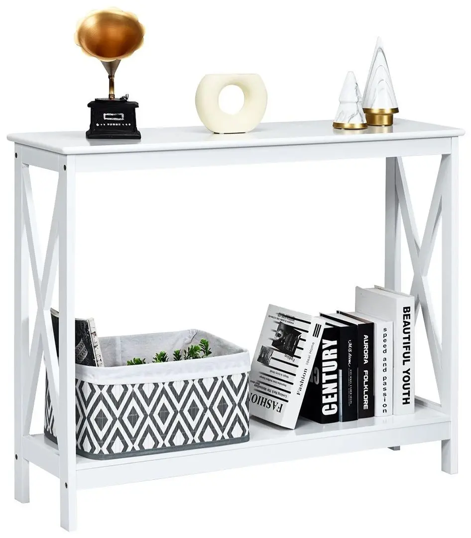 Masa auxiliara Costway HW65761WH (White)