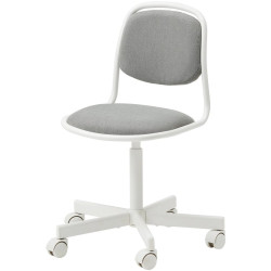 Fotoliu Ikea Orfjall/Vissle (Alb/Gri) Thumb