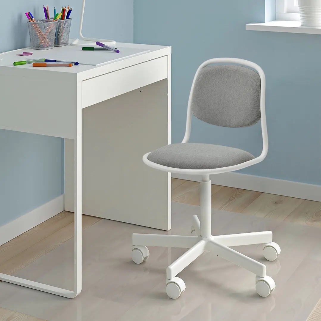 Fotoliu Ikea Orfjall/Vissle (Alb/Gri)