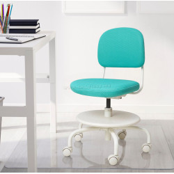 Fotoliu pentru copii Ikea Vimund (Turcoaz)