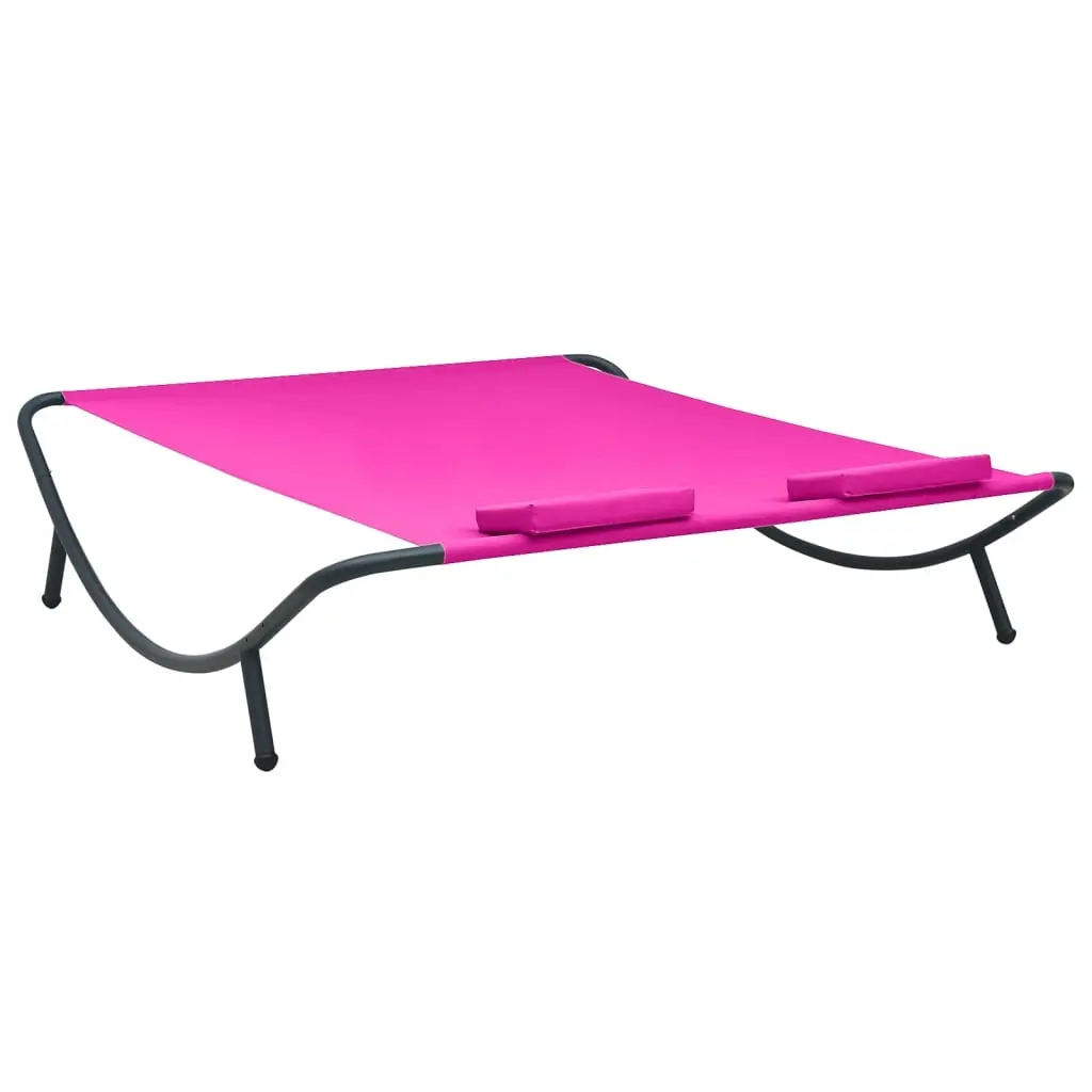 Шезлонг VidaXL 313532 (Pink) - 3