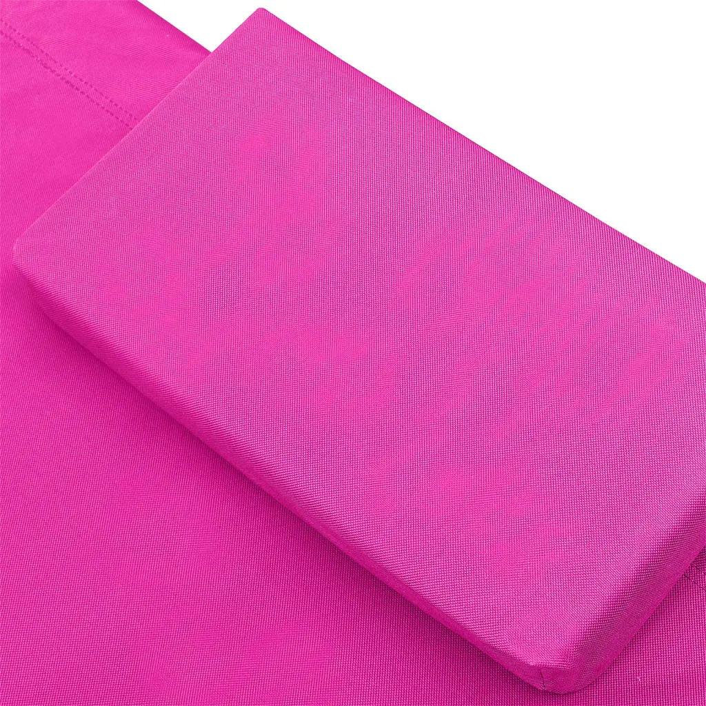 Шезлонг VidaXL 313532 (Pink) - 6