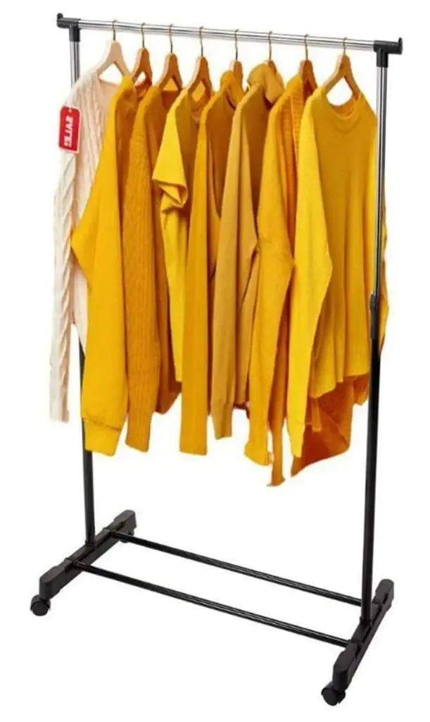 Вешалка напольная Storage Solutions 80x43x90-165cm (Black) - 4