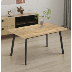 Стол раскладной Magnusplus Lini 138/178x85 Rivoli (Wood/Black)