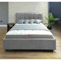 Кровать Charmbed Isabela Prestige 140x200 Velluto 16 (Grey) Thumb