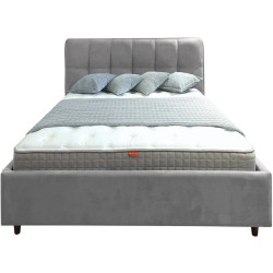 Кровать Charmbed Isabela Prestige 140x200 Velluto 16 (Grey) Thumb