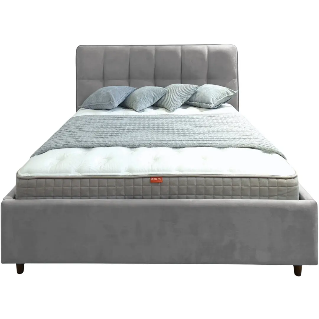 Кровать Charmbed Isabela Prestige 140x200 Velluto 16 (Grey) - 4