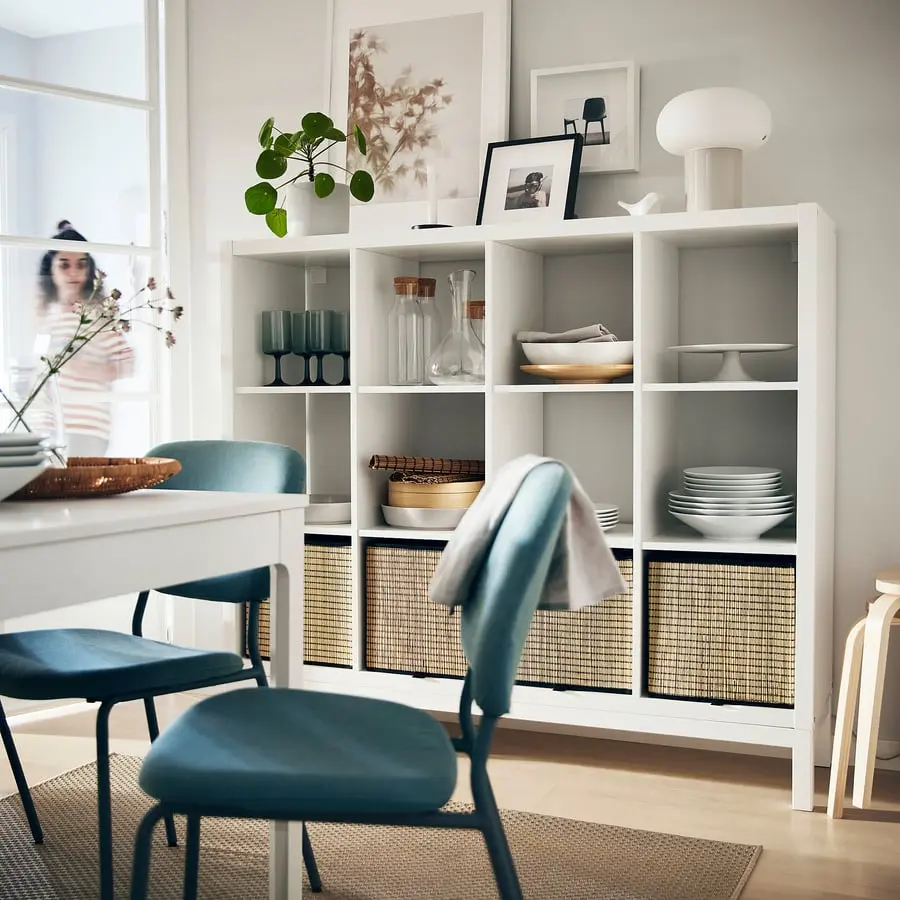 Стеллаж Ikea Kallax 147x129 (Белый) - 5
