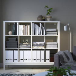 Стеллаж Ikea Kallax 147x129 (Белый) Thumb
