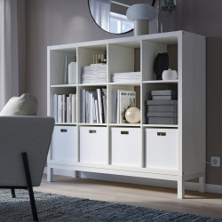 Стеллаж Ikea Kallax 147x129 (Белый)