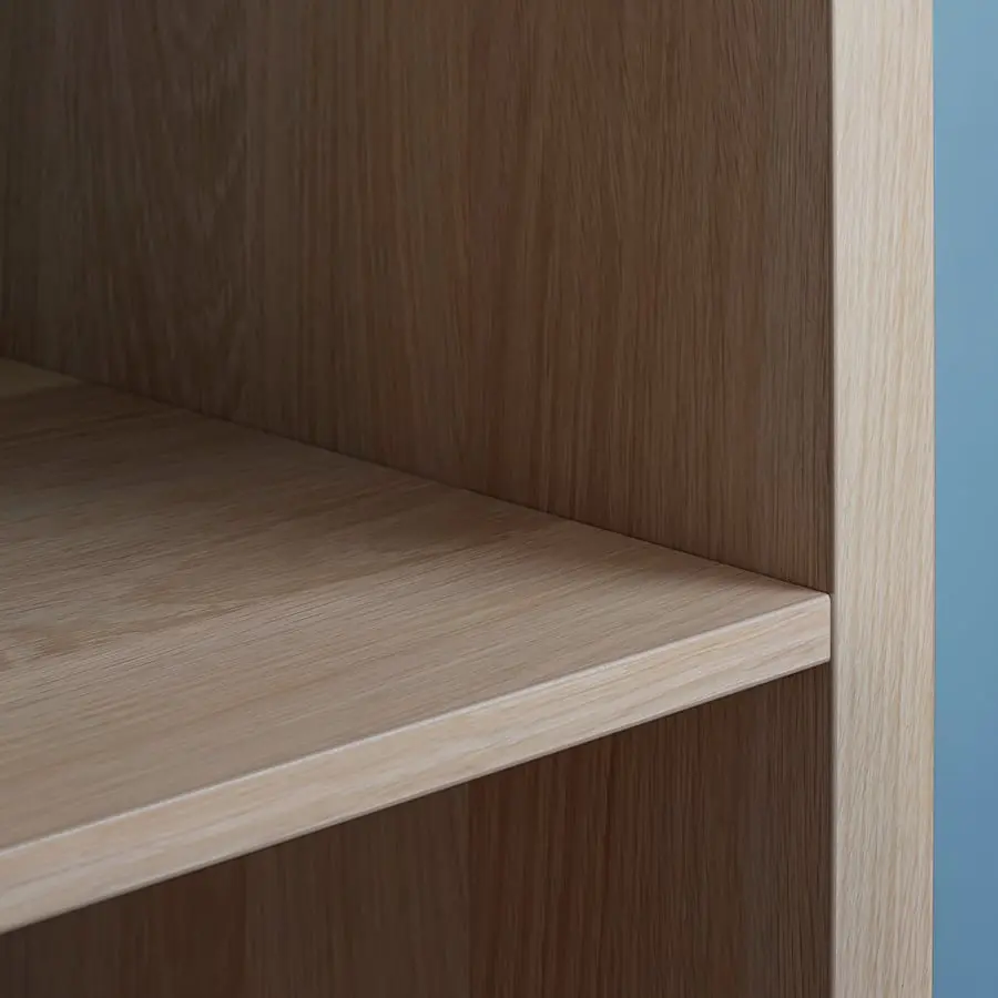 Стеллаж Ikea Kallax 147x164 (Состаренный дуб/Белый) - 2