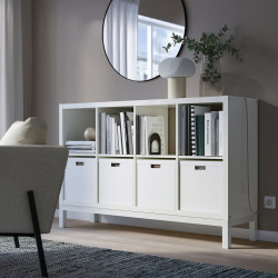 Стеллаж Ikea Kallax 147x94 (Глянцевый Белый) Thumb