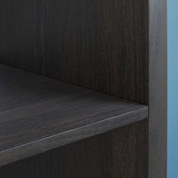 Стеллаж Ikea Kallax 147x164 (Черно-коричневый/Белый) Thumb