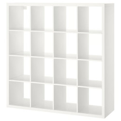 Стеллаж Ikea Kallax 147x147 (Глянцевый белый) Thumb