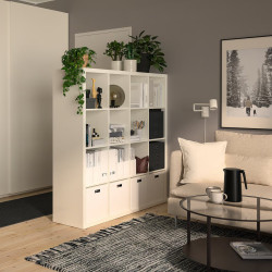 Стеллаж Ikea Kallax 147x147 (Глянцевый белый) Thumb