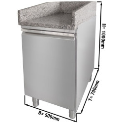 Кассовый прилавок GGM Gastro KTK57 (Inox) Thumb