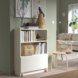 Etajera Ikea Billy cu sertar 80x30x106 (Alb)