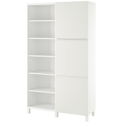 Dulap combinat Ikea Besta/Vasterviken 120x42x202 (Alb) Thumb