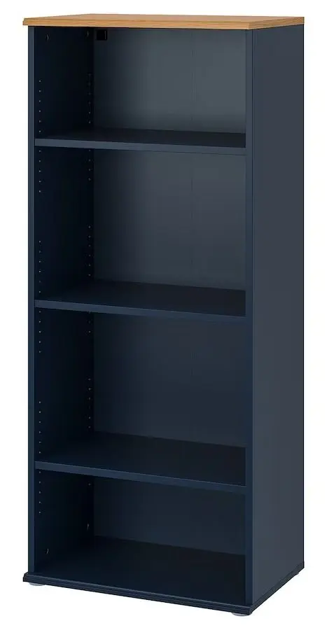 Etajera Ikea Skruvby 60x140 (Negru-Albastru) - 2