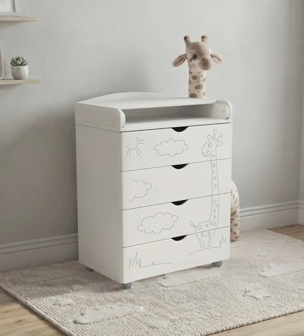 Комод Eucalyptus Jiraffe80 (White)