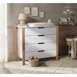 Comoda Eucalyptus Karol (White/Natural)