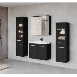 Комплект мебели для ванной Bratex Madrit II (Graphite Black)