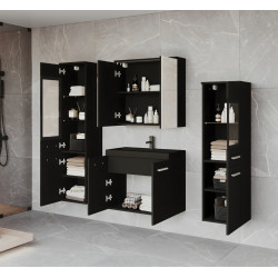 Комплект мебели для ванной Bratex Madrit II (Graphite Black) Thumb