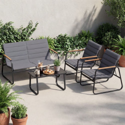 Set mobilier de gradina Costway NP12920GR (Grey)