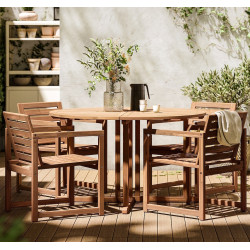 Set mobilier de gradina Ikea Nammaro 1+2 130cm (Maro deschis)