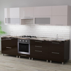 Bucatarie Bafimob Blum 2.8m MDF (Lucios) Thumb