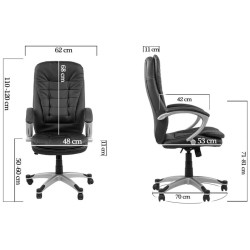Кресло Prestige Chairs OFF 201 (Black) Thumb