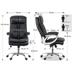 Fotoliu Prestige Chairs OFF 799 (Black) Thumb