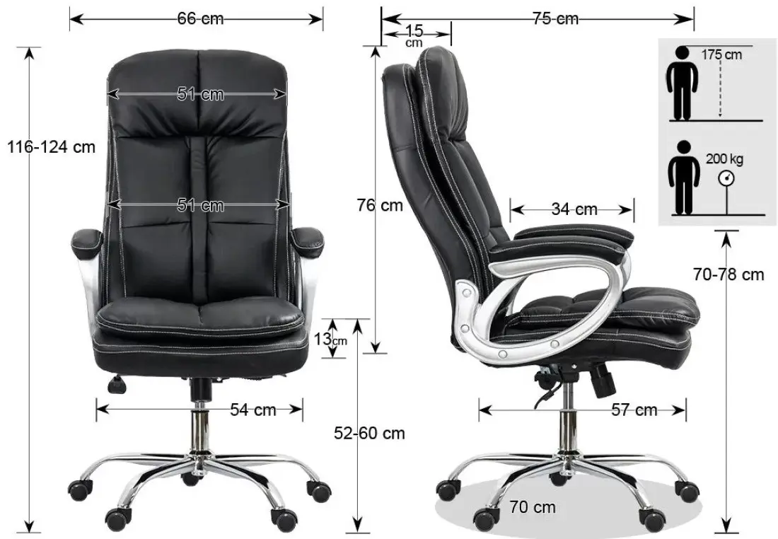 Fotoliu Prestige Chairs OFF 799 (Black) - 10