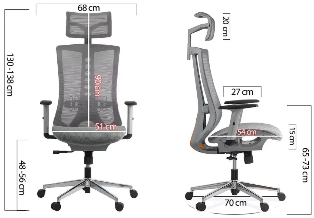 Кресло Prestige Chairs SYYT 9510 (Grey) - 9