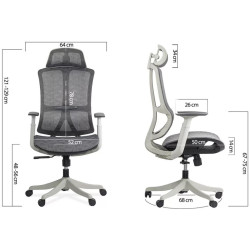 Кресло Prestige Chairs SYYT 9511 (Grey) Thumb