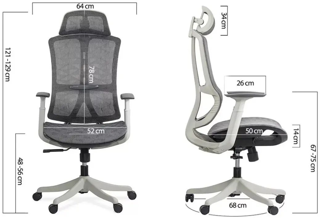 Кресло Prestige Chairs SYYT 9511 (Grey) - 9