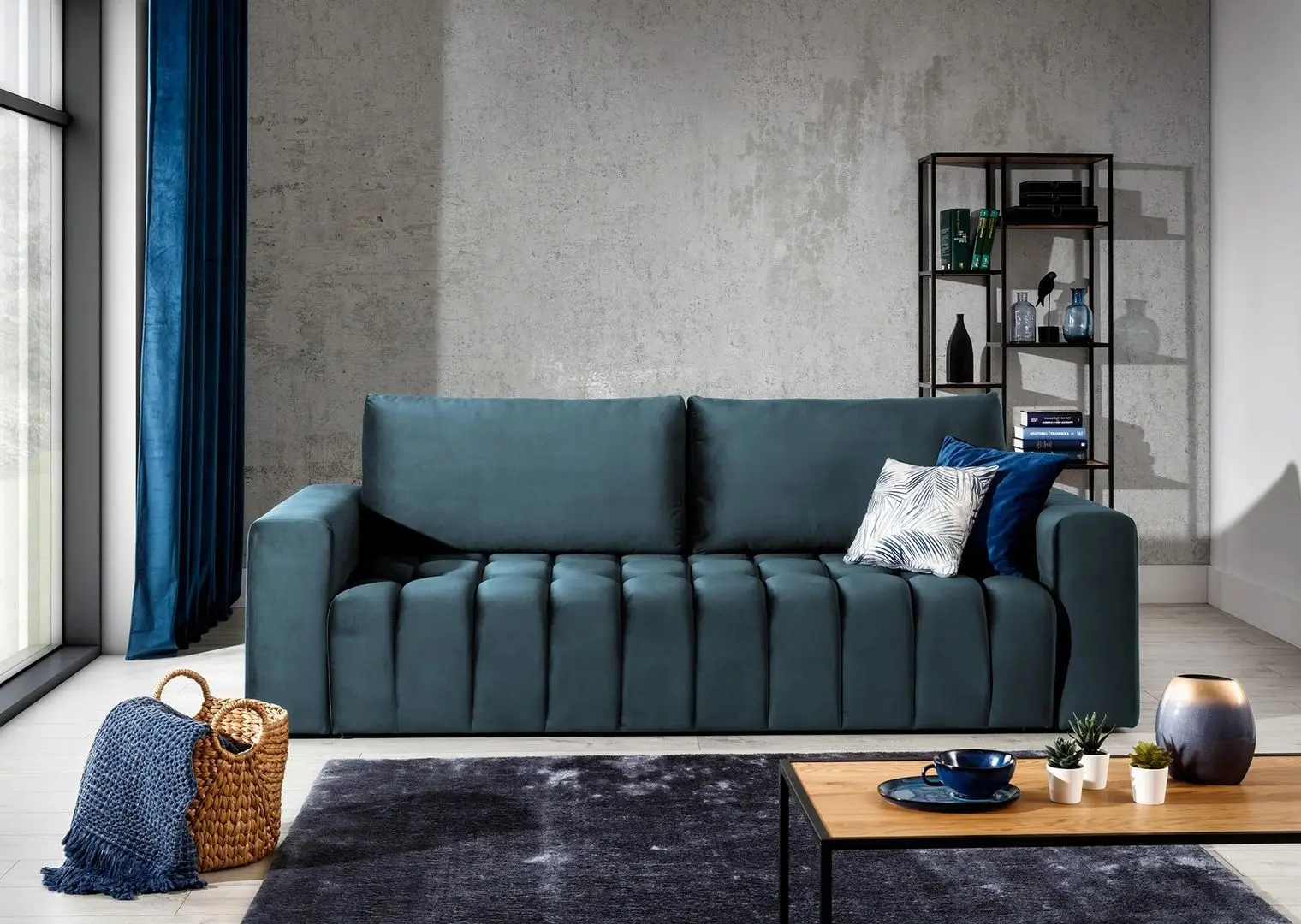 Диван Eltap Lazaro Monolith 77 (Blue)