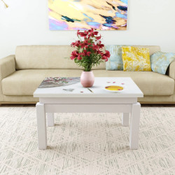 Masa-transformer pentru reviste Marcel Prod Butterfly Print 9 (White)