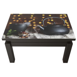 Masa-transformer pentru reviste Marcel Prod Butterfly Print 8 (Wenge) Thumb