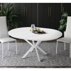 Стол раскладной Magnusplus Dobok 110/145x110 Senkron (White)