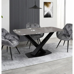 Стол Magnusplus DT 2138 120x79 (Grey/Black)