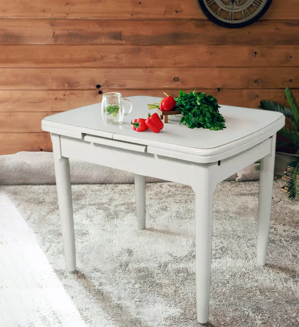 Masa extensibila Magnusplus DT A56 90/120x70 (Ivory)