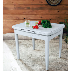 Стол раскладной Magnusplus DT A56 90/120x70 (White)