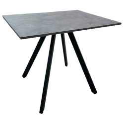 Masa Magnusplus Lucas 90x70 Retro Stone (Grey/Black) Thumb